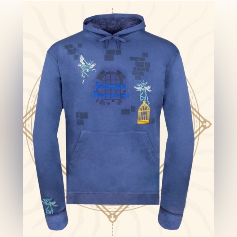Wizarding World Harry Potter Blue Peskipiksi Pesternomi Potions Jumper